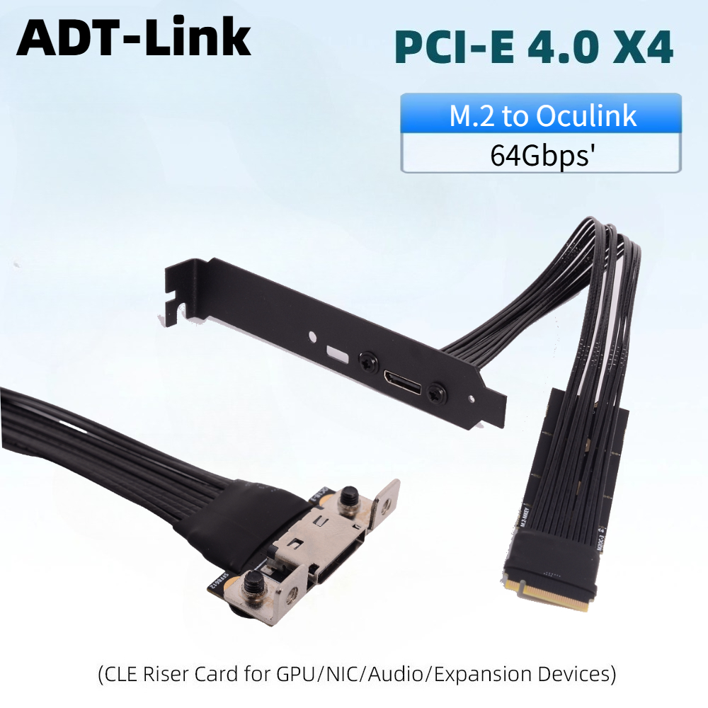 Oculink Egpu Mini Pc - كابل تمديد محول PCIE 4.0 X4