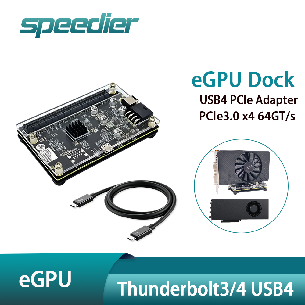لوحة توسعة PCIe X4 خارجية USB4 - مراجعة Thunderbolt 4 Egpu Dock Mini Pc وسعره